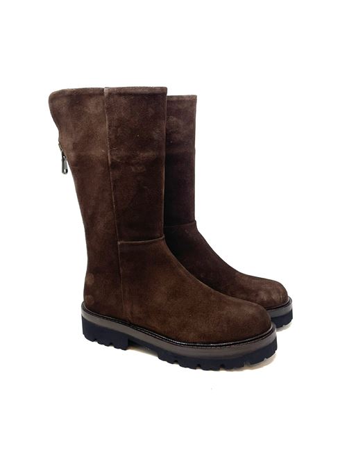 Stivale boots IL LACCIO | MK3579SUEDEMIDBROWN